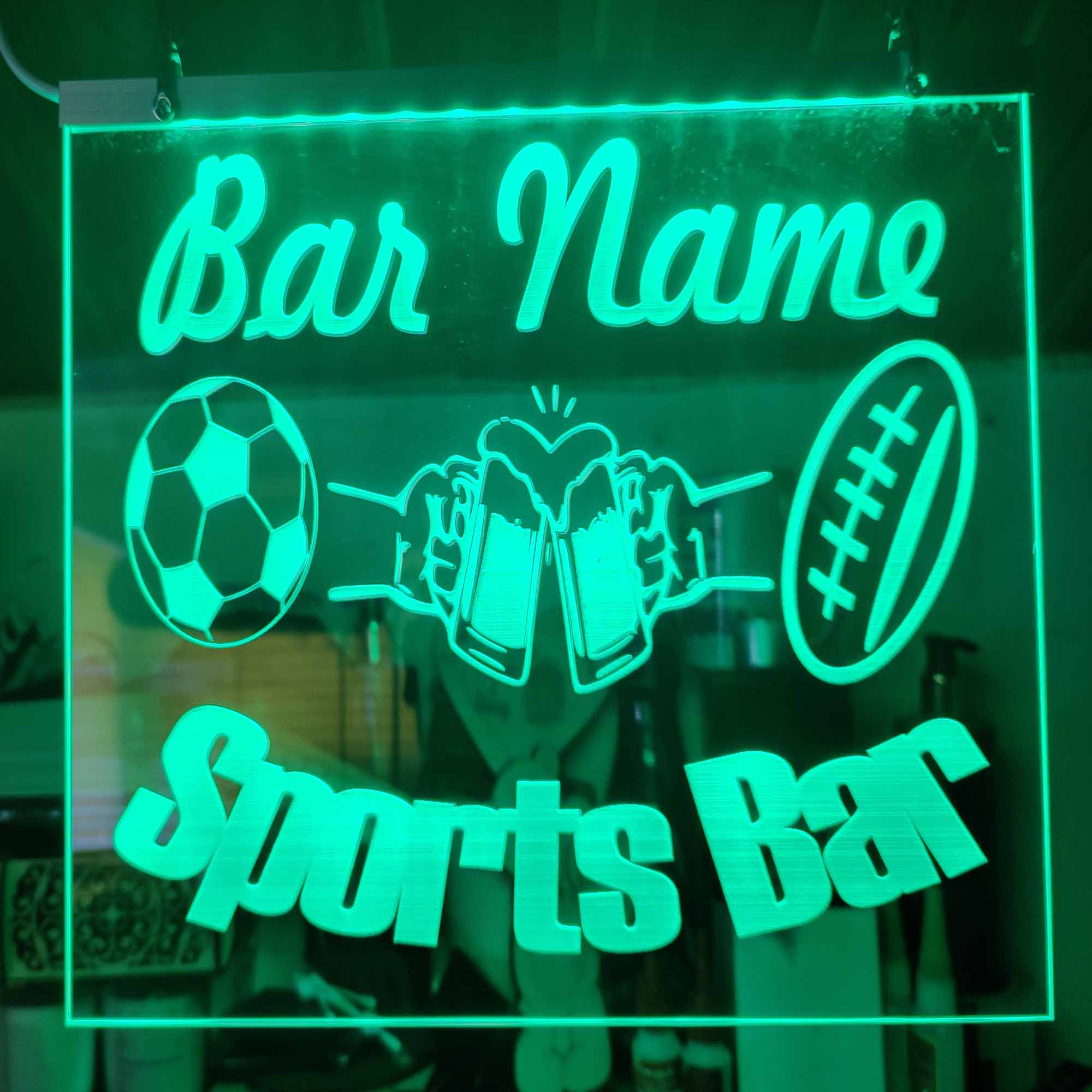 LED Sports Bar light up sign